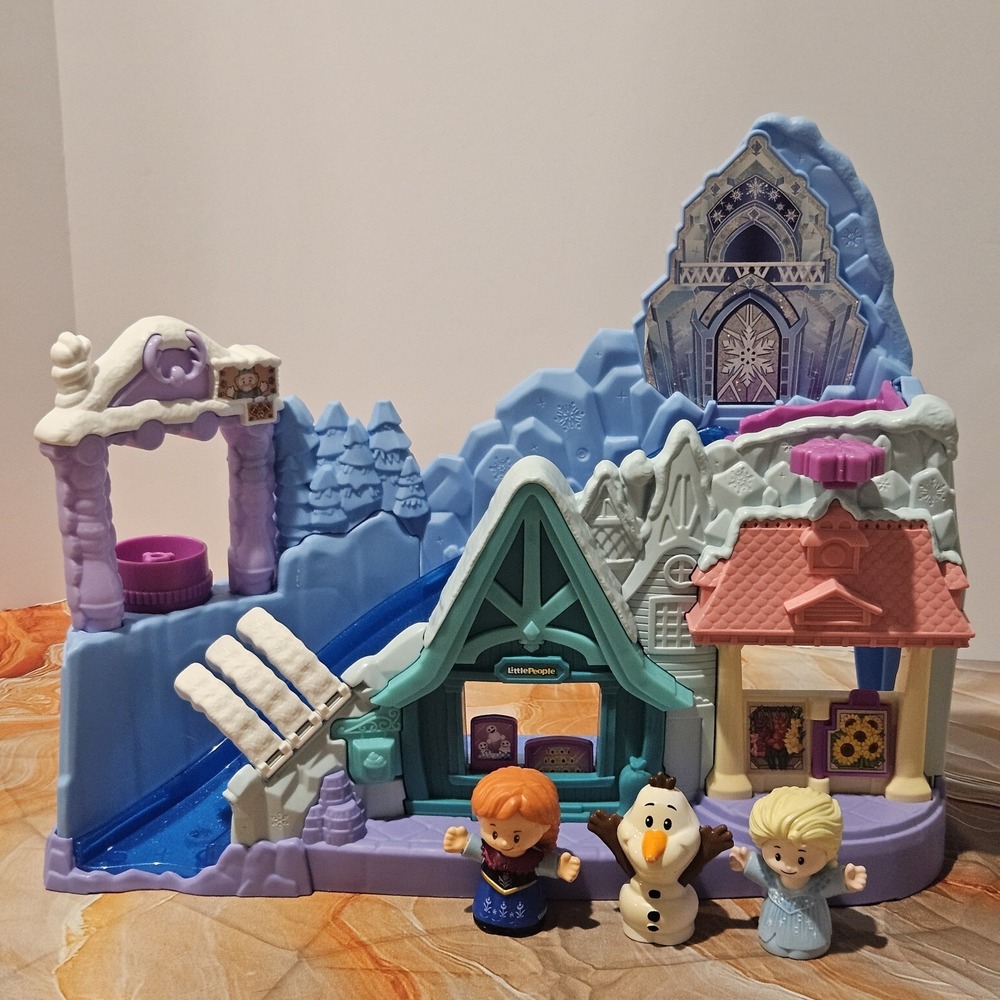 Fisher Price Little People Disney Frozen Arendelle Sledding Adventures Playset